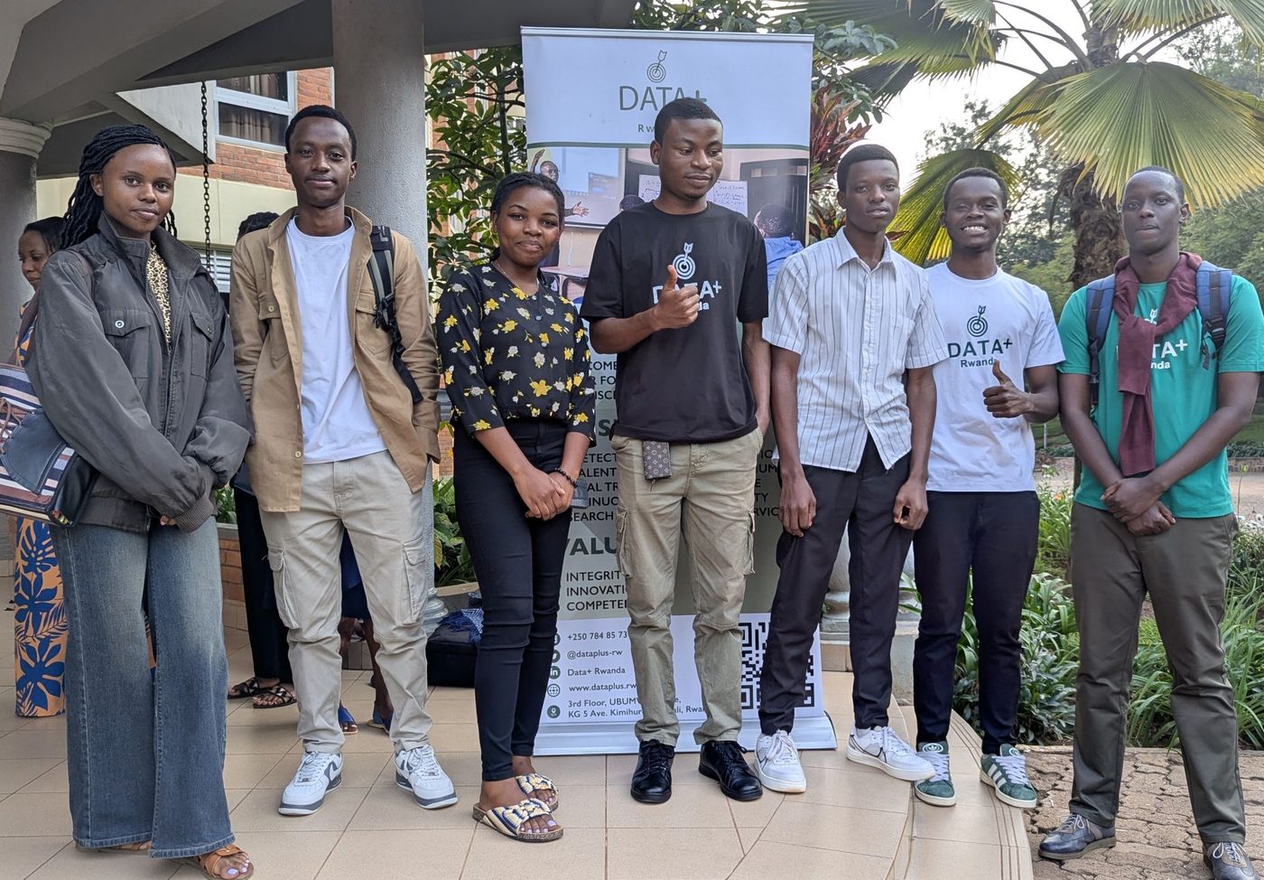 MSAR members at a DATA+ Rwanda session
